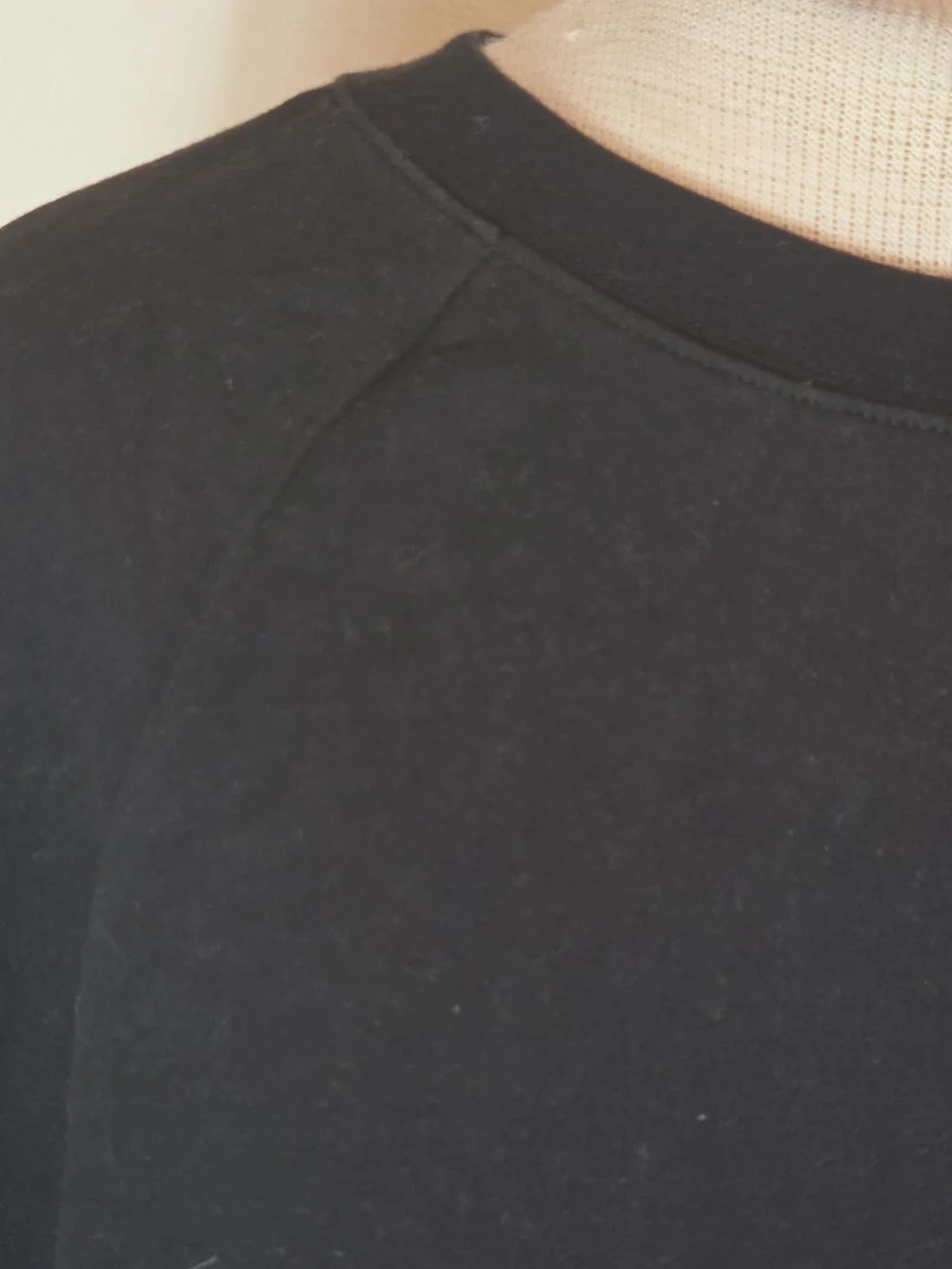 Alo Yoga Double Take Top Size M Black Cropped Boxy Long Sleeve Pullover
